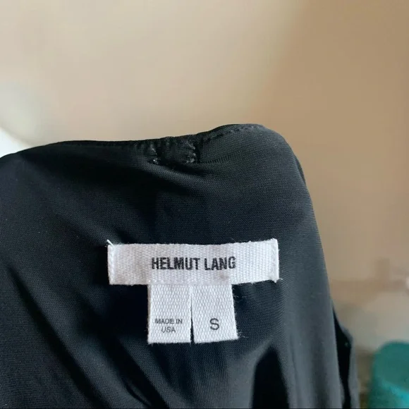 Helmut Lang sleeveless midi dress with keyhole back and sides size small - Picture 11 of 11